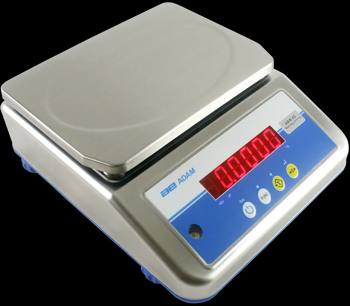 AE Adam Aqua ABW-S Wasserfeste Edelstahlwaagen, Kapazität 16kg/ Lesbarkeit 1g - Image 4
