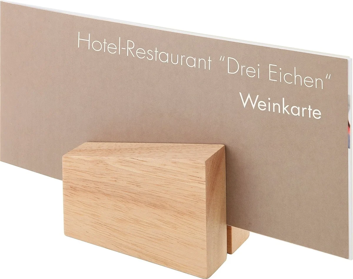 APS Kartenhalter, 2er Set 8,5 x 6 cm, H: 4,5 / 8,5 cm