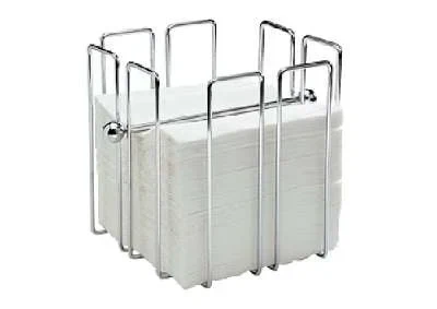 APS Serviettenhalter -WIRE- 19 x 19 cm, H: 19 cm,