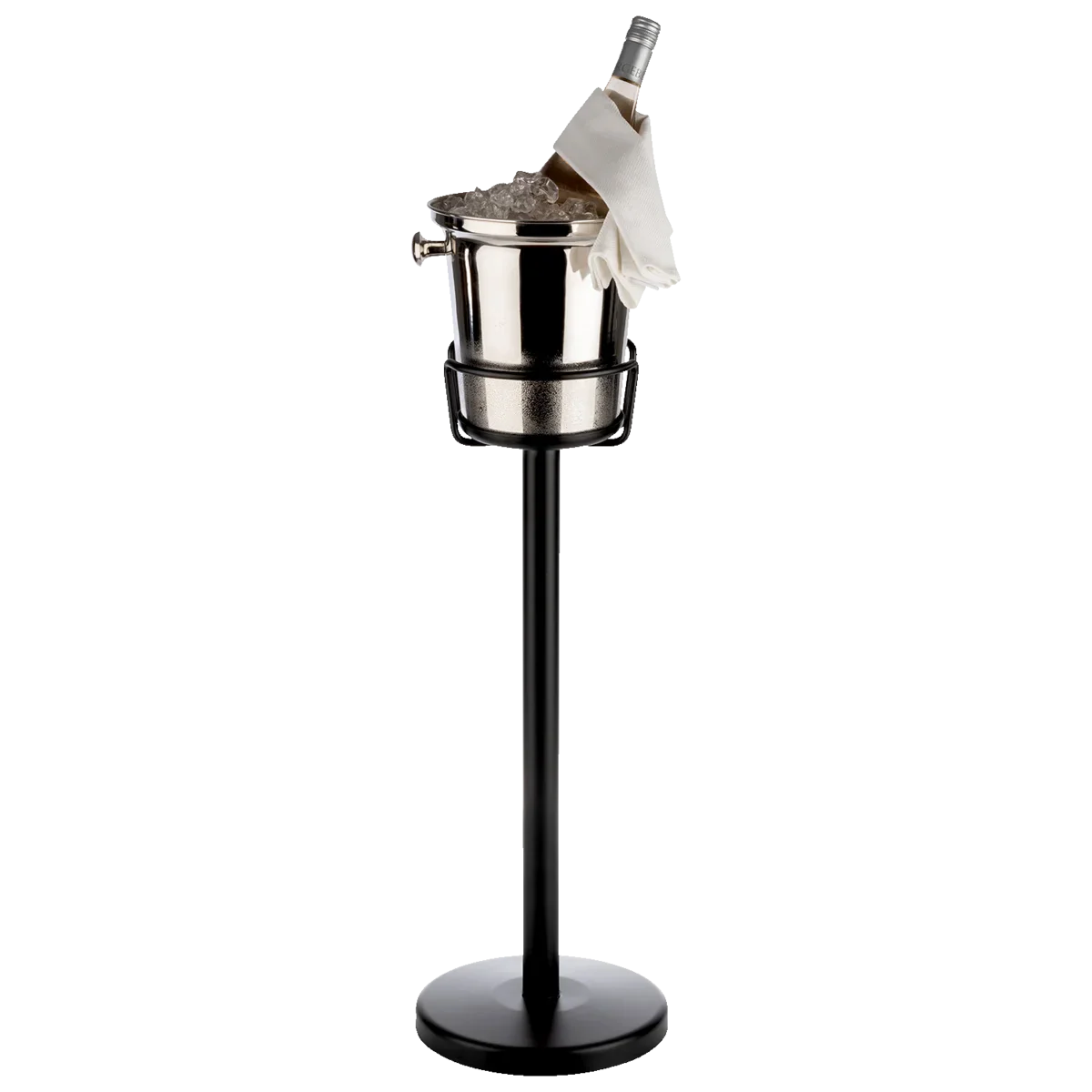 APS Ständer für Wein- / Sektkühler, schwarz, Ø 19,5 / 26,5 cm - Image 4