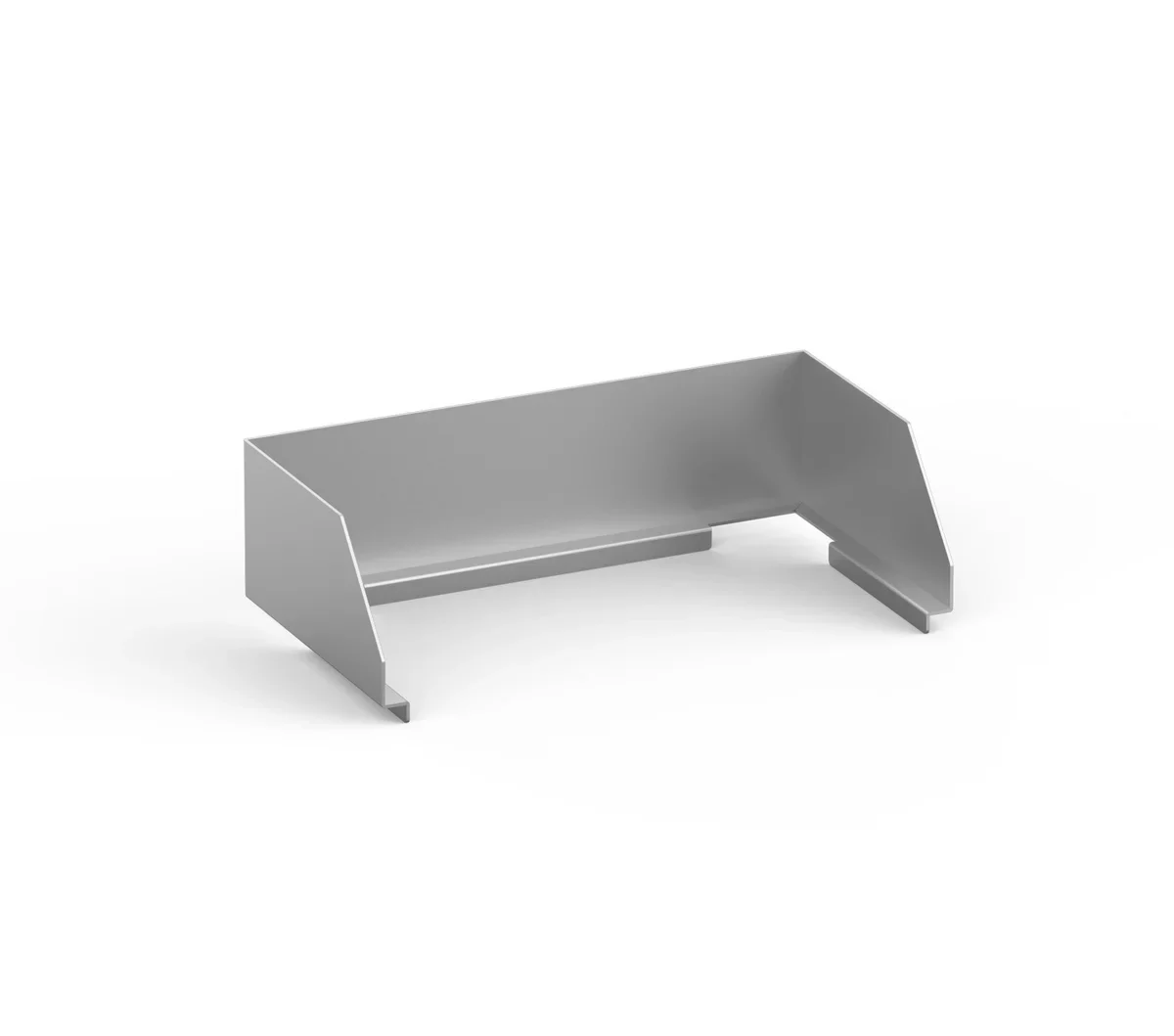 Aufsetzbarer Spritzschutz für Grillplatten der Ecoline Plus 700 Serie