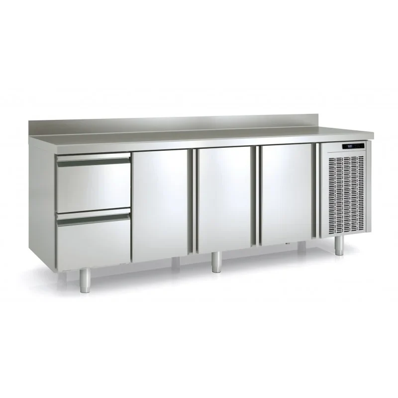 Bäckereikühltisch Premium 3/2 mit Aufkantung - Image 2