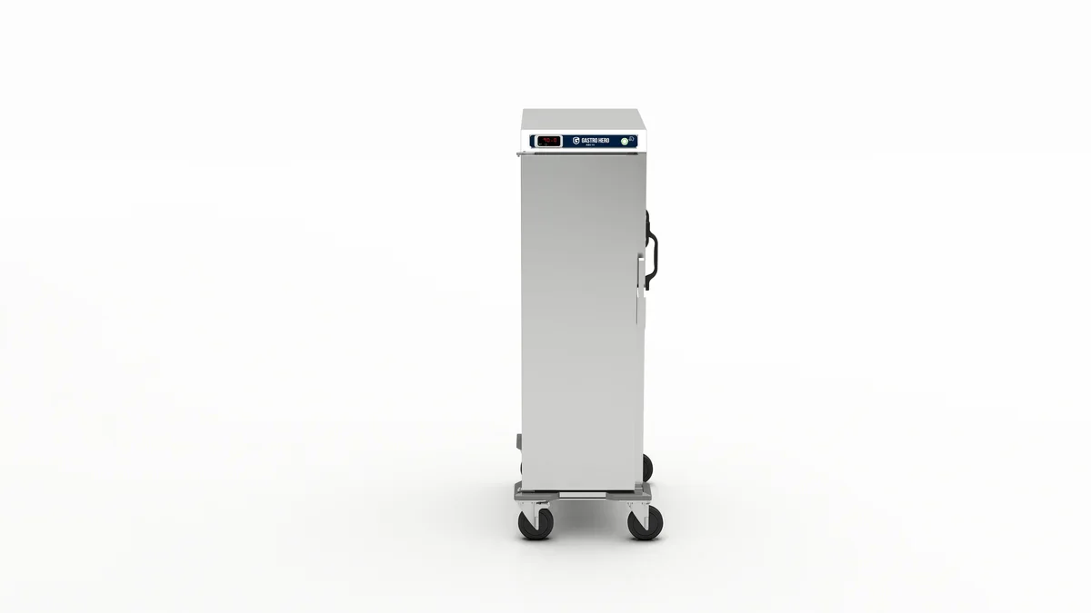 Bankettwagen PROFI 15x GN 1/1 beheizt, mit Luftbefeuchtung, digitale Steuerung - Image 3