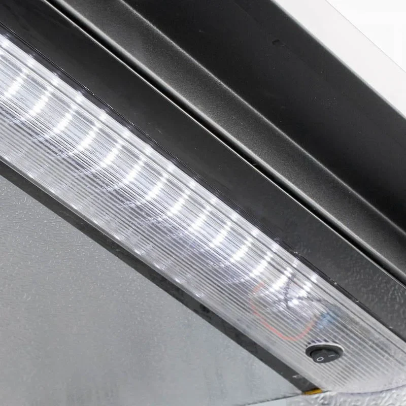 Barkühlschrank ECO 130 schwarz, LED Beleuchtung, unterbaubar - Image 2