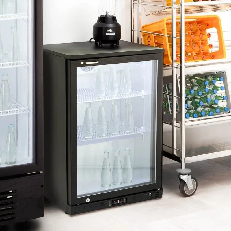 Barkühlschrank ECO 130 schwarz, LED Beleuchtung, unterbaubar - Image 4