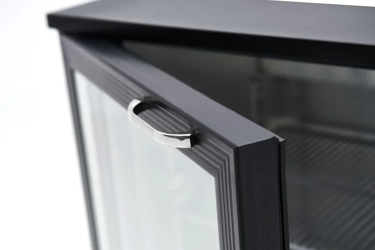 Barkühlschrank ECO 230 mit Klapptüren schwarz, LED Beleuchtung, unterbaubar - Image 6