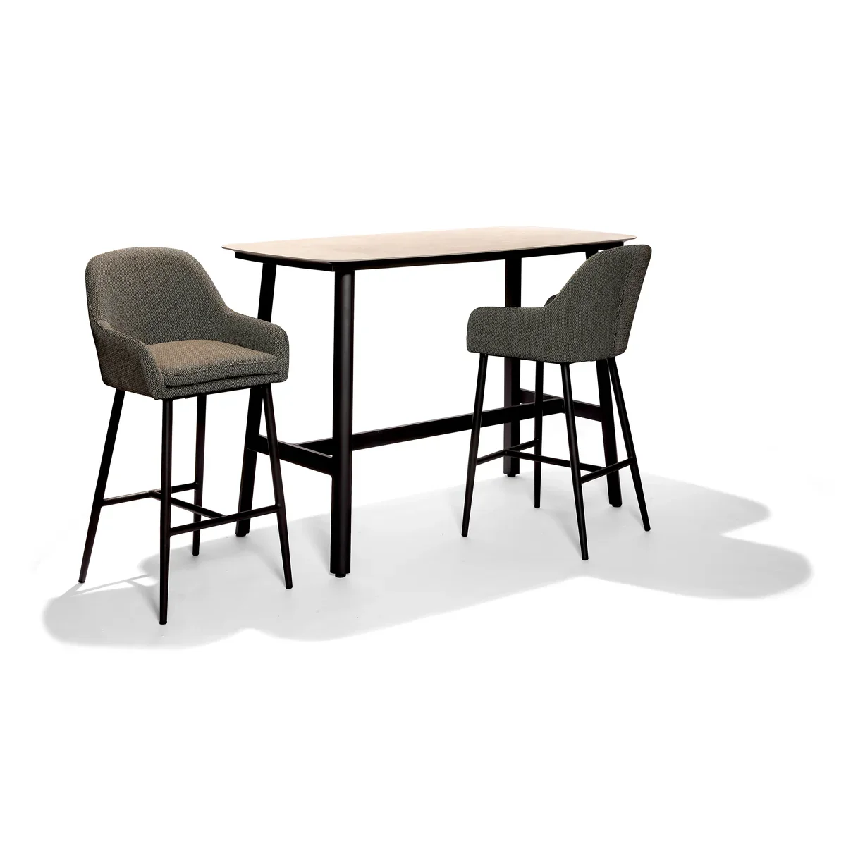 barths Belfort Bartisch 160 x 80 cm - Anthrazit - Image 4