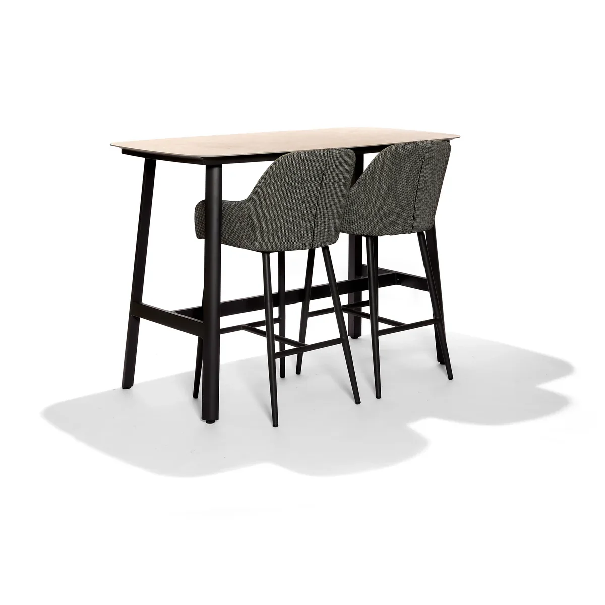 barths Belfort Bartisch 160 x 80 cm - Anthrazit - Image 5