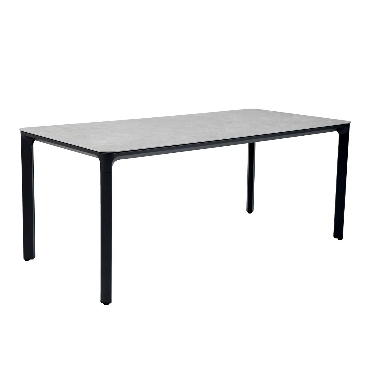 barths Belfort rechteckiger Dining-Tisch 140 x 90 cm - Anthrazit - Image 2