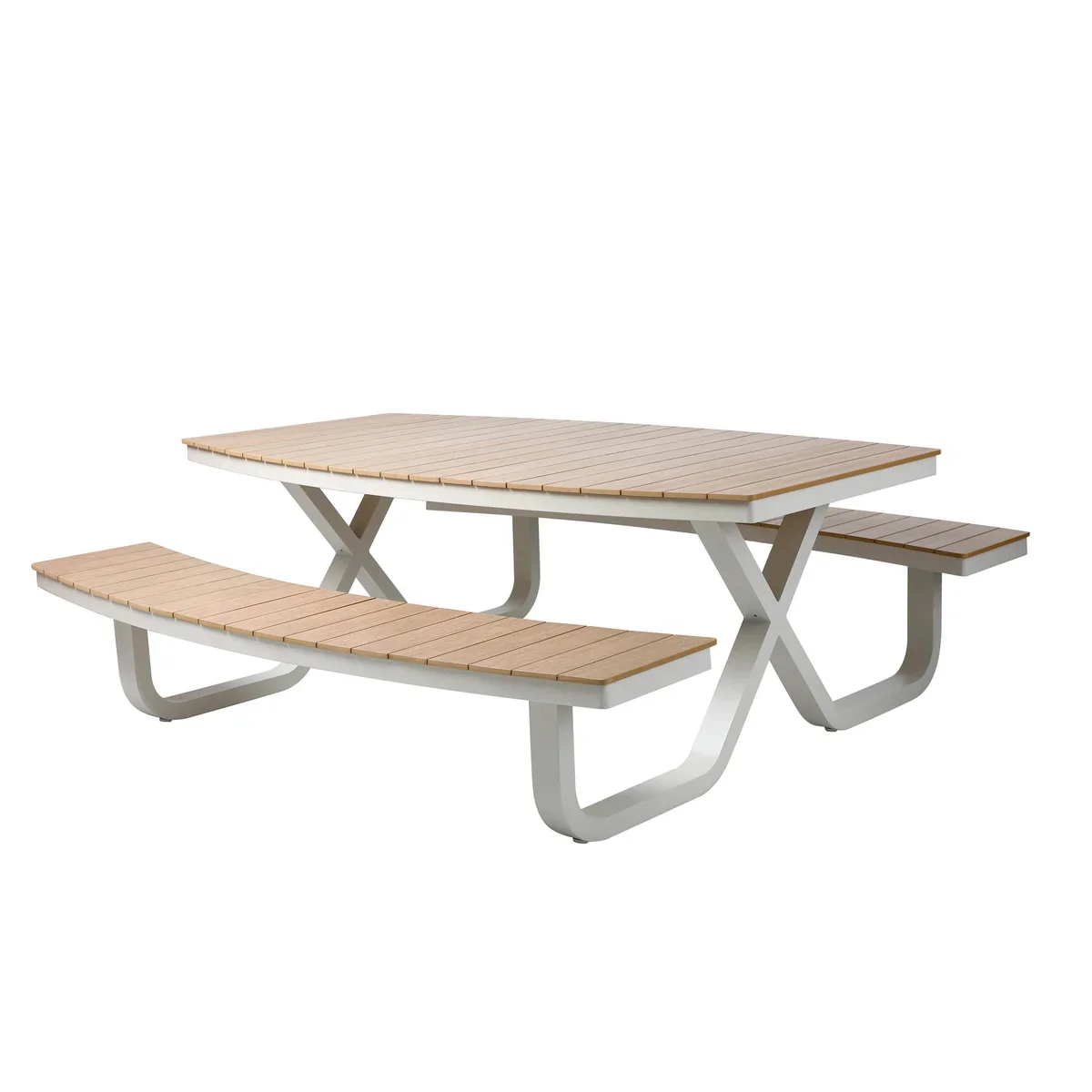 barths Buddy – Picknicktisch Polywood-Sand