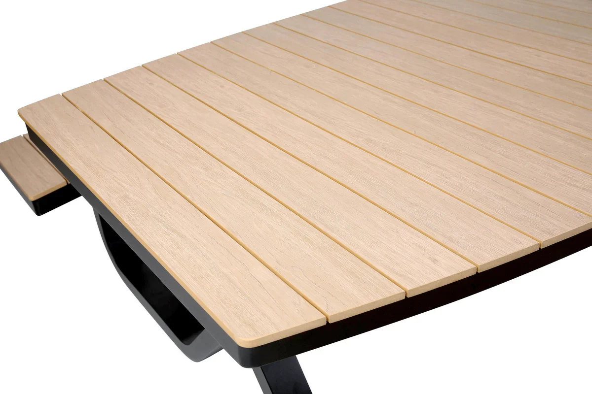 barths Buddy – Picknicktisch Polywood-Schwarz - Image 2