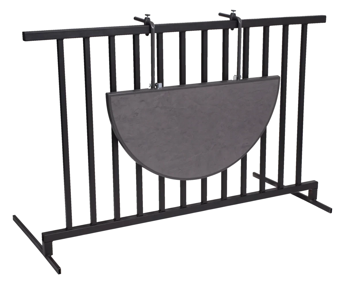 barths Butler – Balkonhängetisch 100x50 cm Anthrazit - Image 2