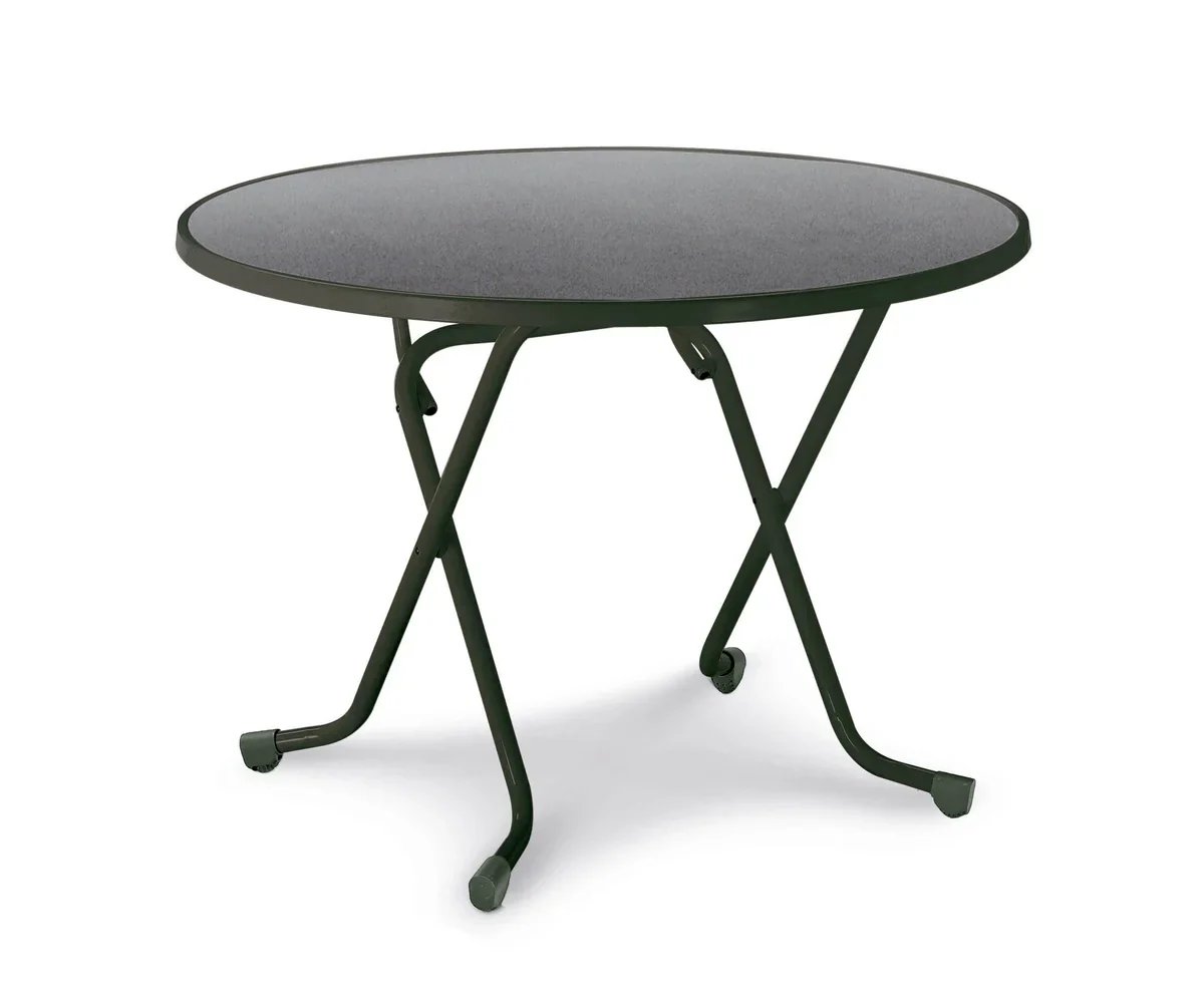 barths Dublin – Klapptisch rund 100 cm Anthrazit