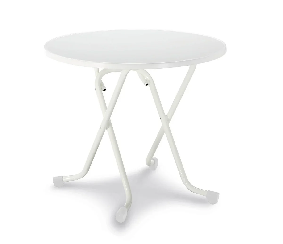barths Dublin – Klapptisch rund 80 cm Weiß