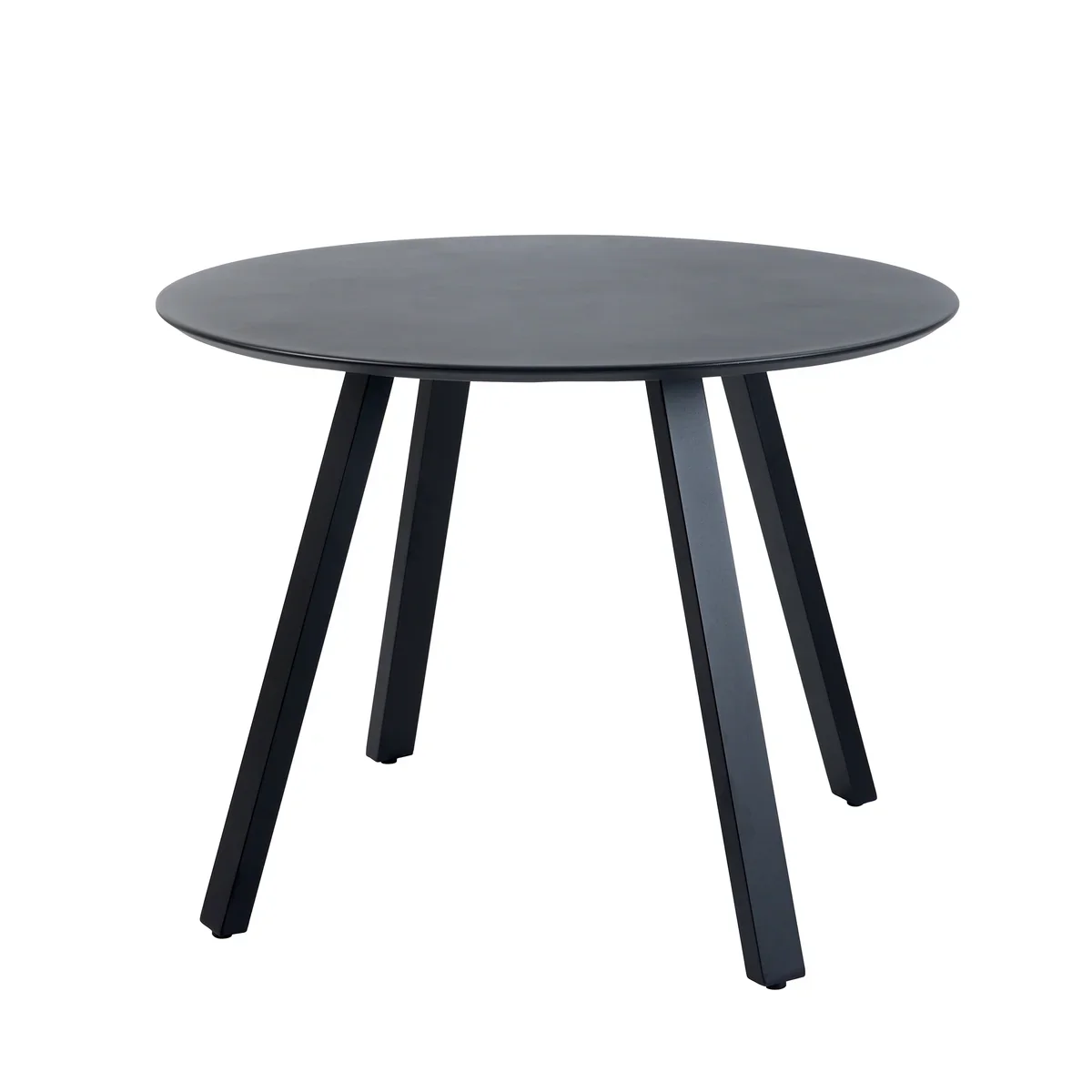 barths Halo Gartentisch Rund – Schwarz
