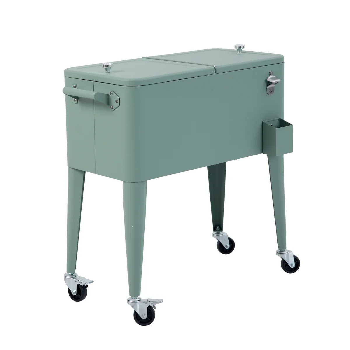 barths Icy Kühlbox auf Rädern – Grün - Image 2