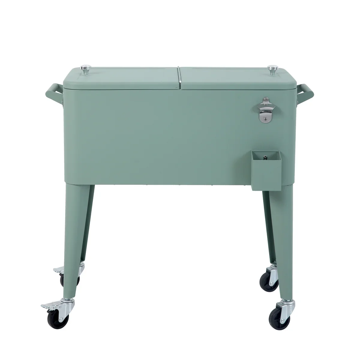 barths Icy Kühlbox auf Rädern – Grün - Image 4