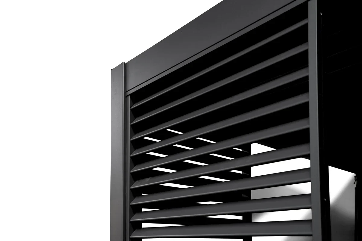 barths Louvre – Wand 123 cm (für breite 400cm) Anthrazit - Image 5