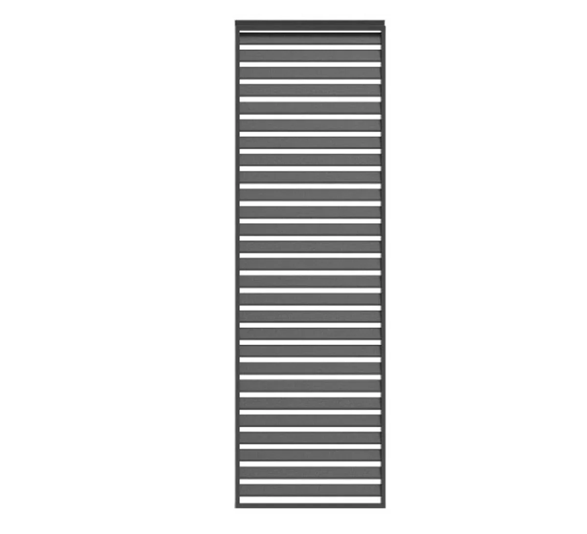barths Louvre – Wand 93 cm (für breite 300cm) Anthrazit