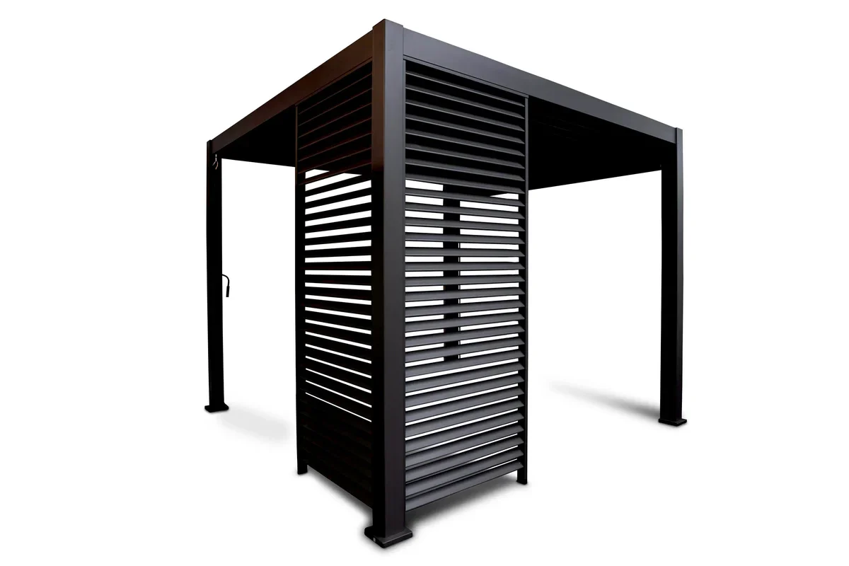 barths Louvre – Wand 93 cm (für breite 300cm) Anthrazit - Image 2