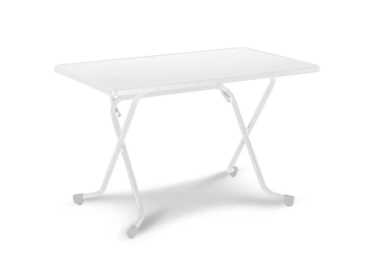 barths Madrid – Klapptisch rechteckig 110x70 cm Weiß