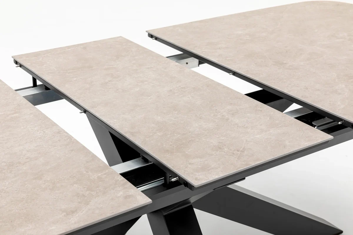 barths Torino ausziehbarer Dining-Tisch 180/220 x 100 cm - Anthrazit - Image 4
