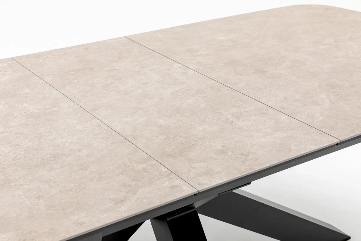 barths Torino ausziehbarer Dining-Tisch 180/220 x 100 cm - Anthrazit - Image 5