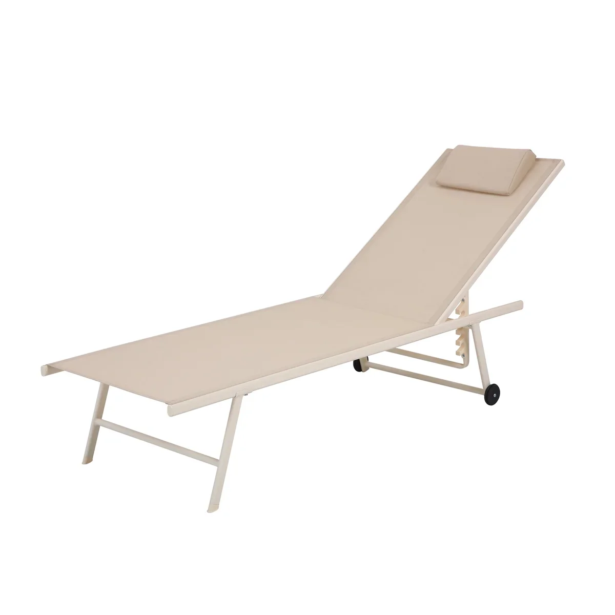 barths Travis Liegestuhl – Beige