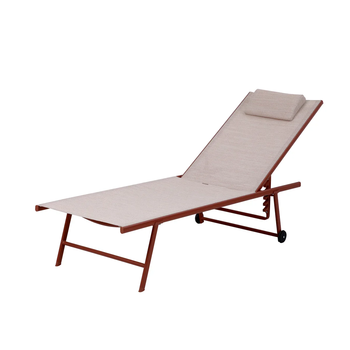 barths Travis Liegestuhl – Terracotta