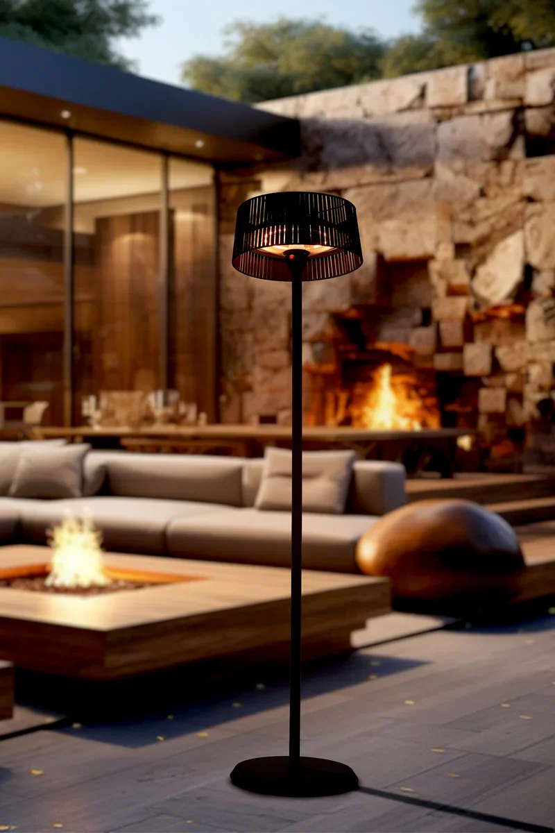 barths Zen Heater Terrassenheizer freistehend 1500 W – Schwarz - Image 5