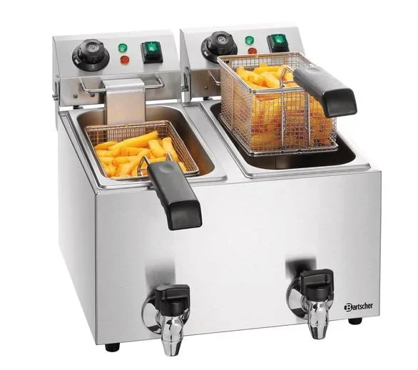 Bartscher Fritteuse SNACK II Plus 2x 4 Liter