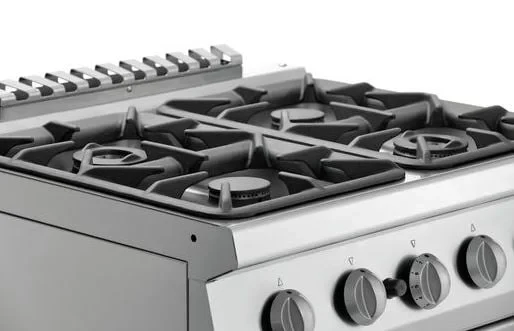 Bartscher Gasherd Serie 700 Classic, 4 Flammen - Standgerät - Image 3