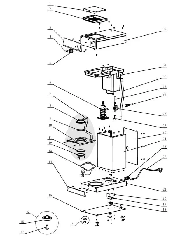 Bartscher Kaffeemaschine Contessa 1002 - Image 4