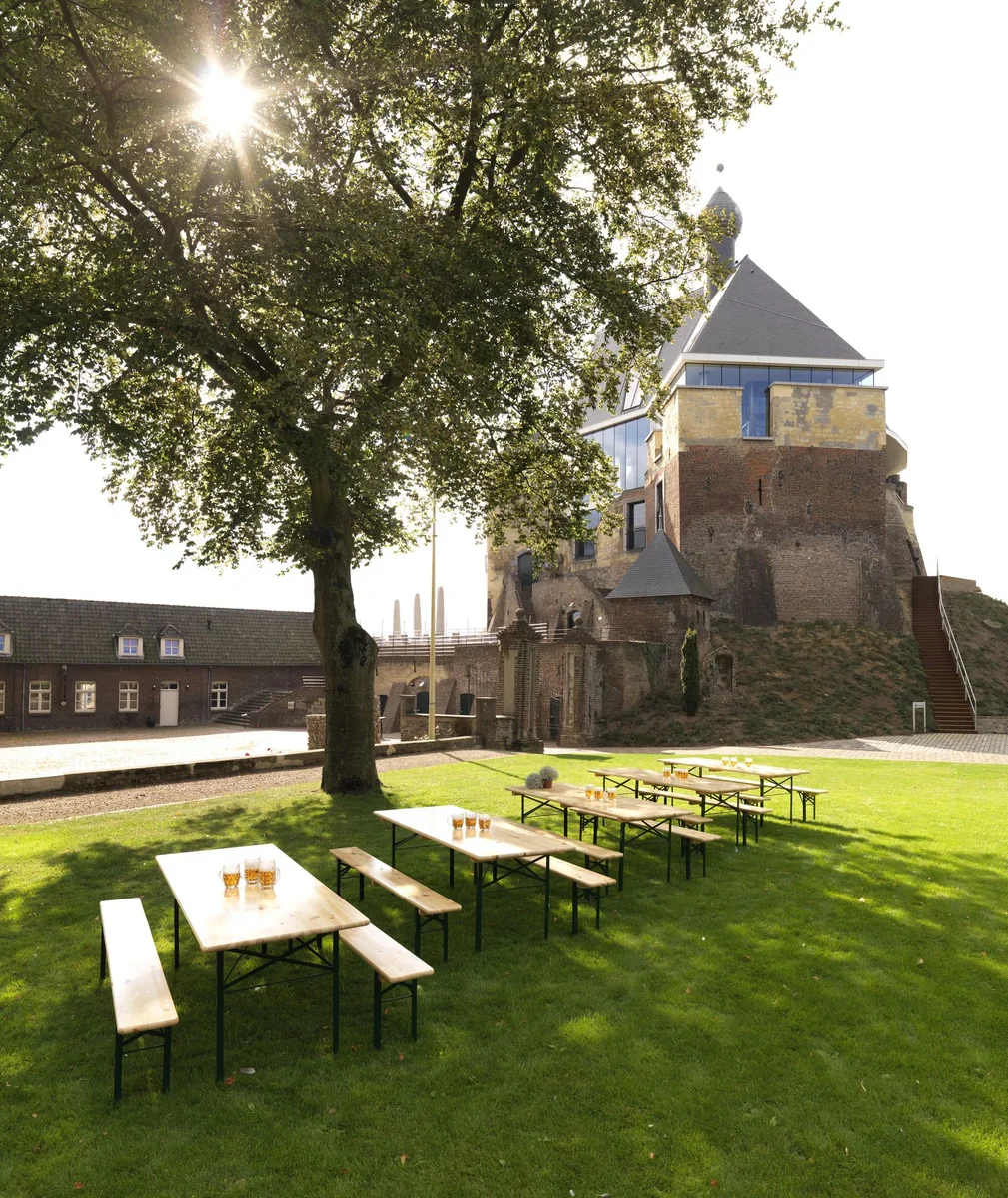 Feros Bierbank, klappbar- (BxTxH) 2200x250x480mm - Image 6