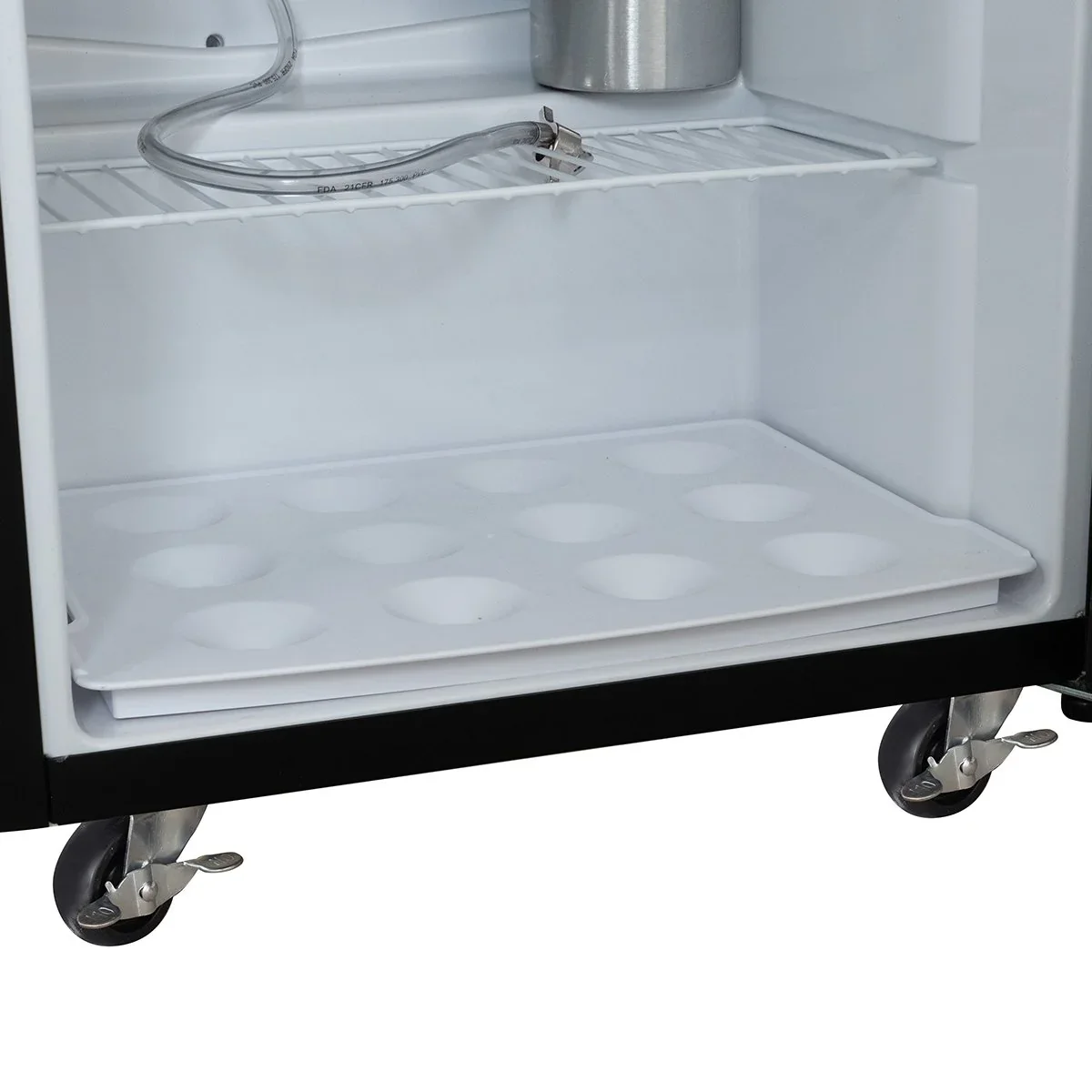 Bierkühler 128 Liter mit Zapfhahn, 665 x 515 x 815 mm, auf Rollen - Image 5