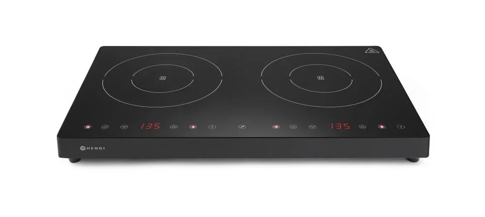Black Line Induktionskocher doppelt 2000W+1500W