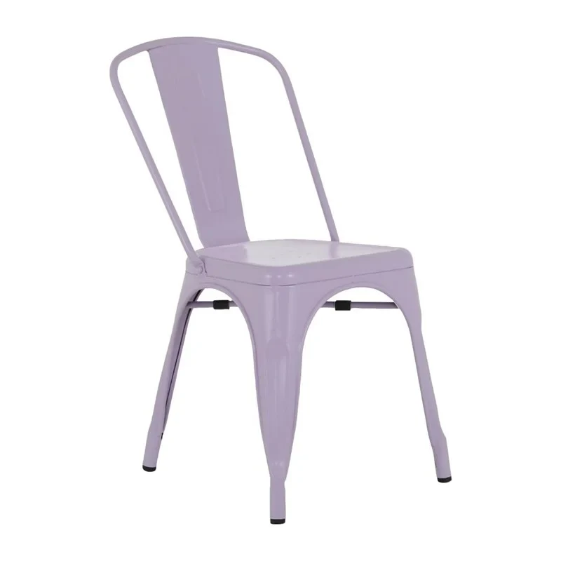 Bolero Bistro Metallstühle Lila Pop (4 Stück)