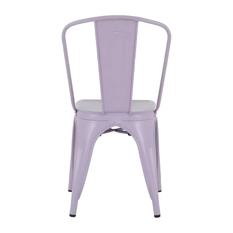 Bolero Bistro Metallstühle Lila Pop (4 Stück) - Image 2
