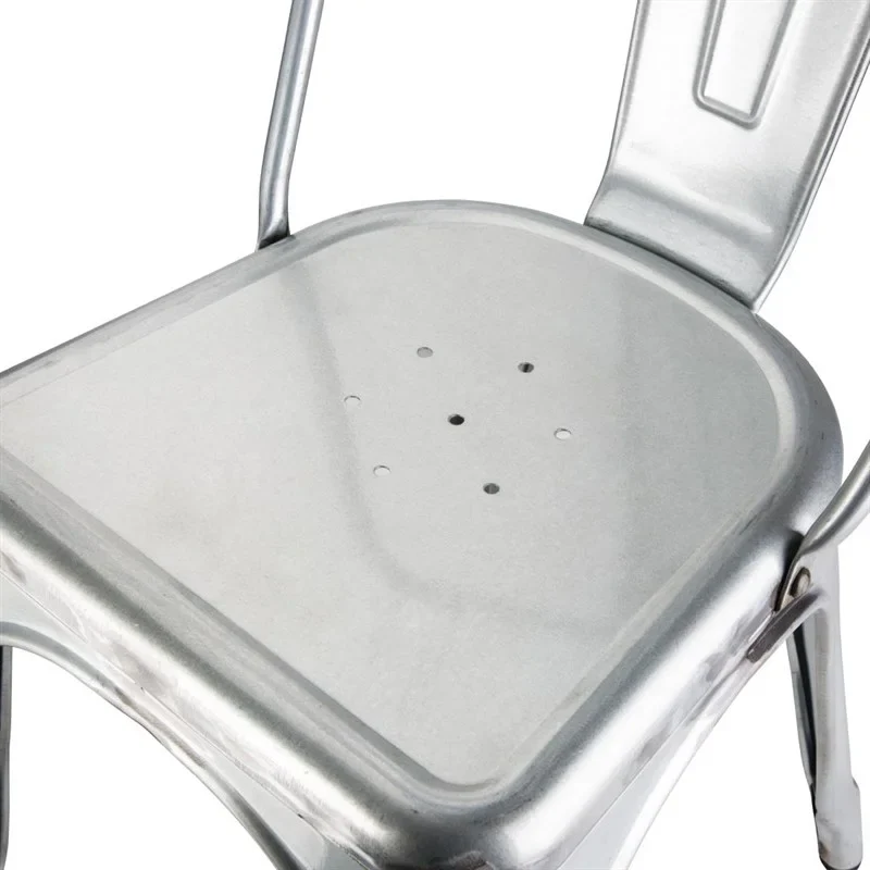 Bolero Bistro Stühle aus verzinktem Stahl (4 Stück) - Image 7