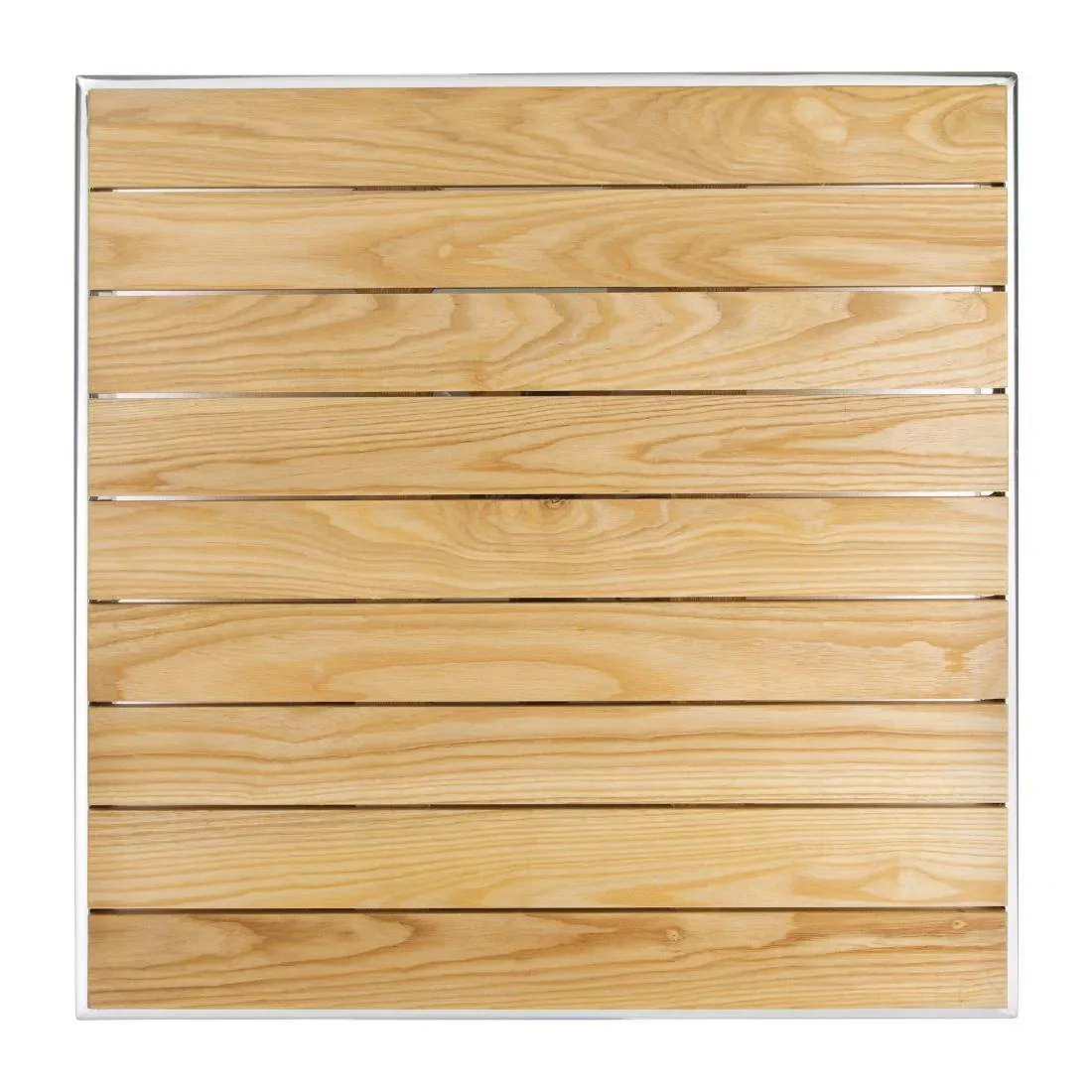 Bolero Bistrotisch 600x600 mm Eschenholz, 1 Bein - Image 3