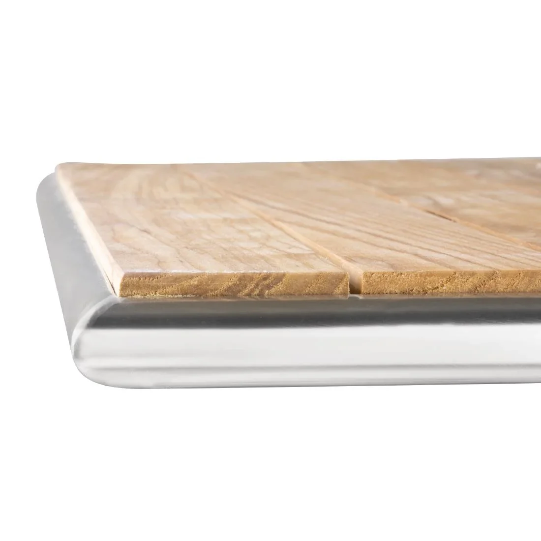 Bolero Bistrotisch 600x600 mm Eschenholz, 1 Bein - Image 4