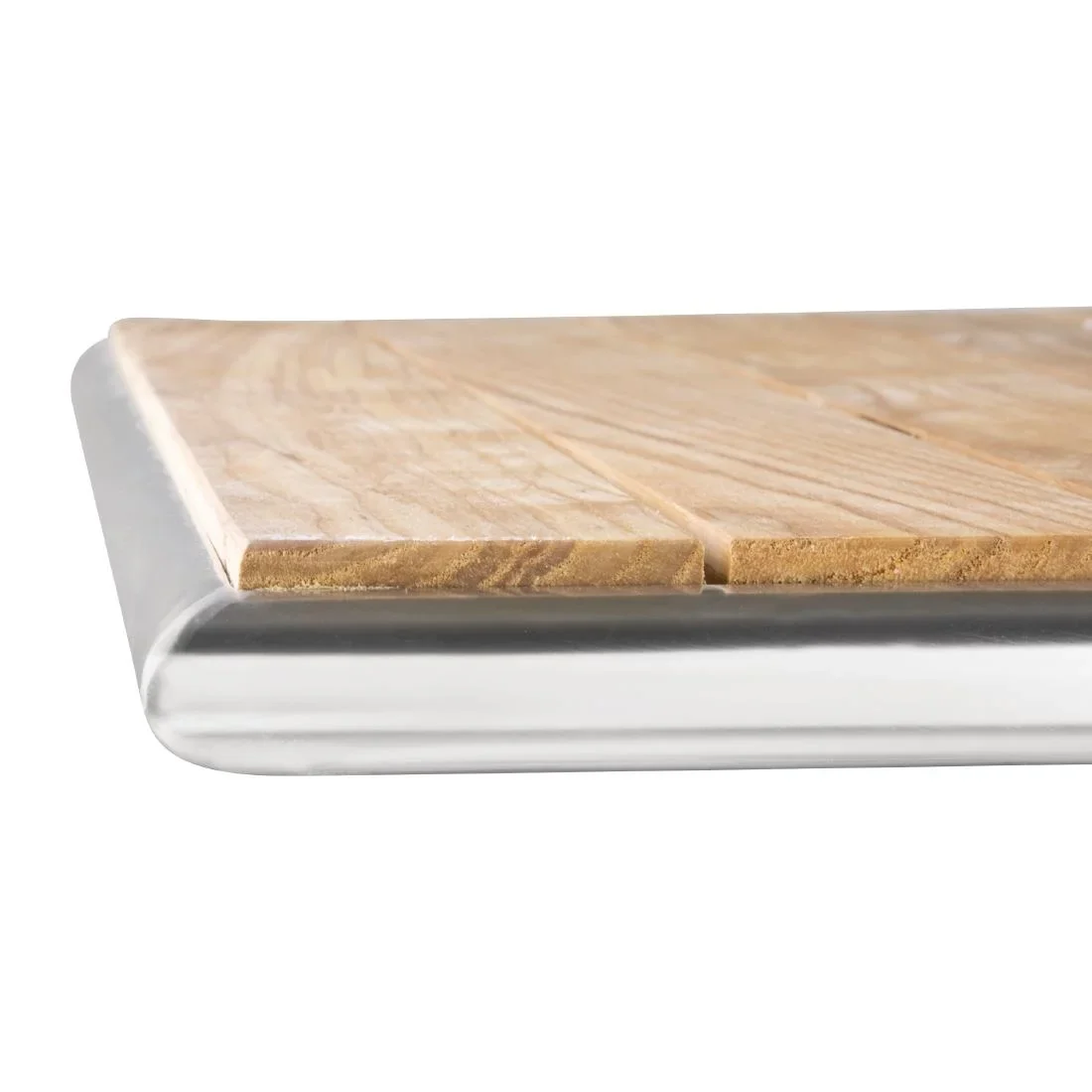 Bolero Bistrotisch 700x700 mm Eschenholz, 1 Bein - Image 3