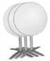 Bolero Klappbares Tischgestell Aluminium  680 mm - Image 2