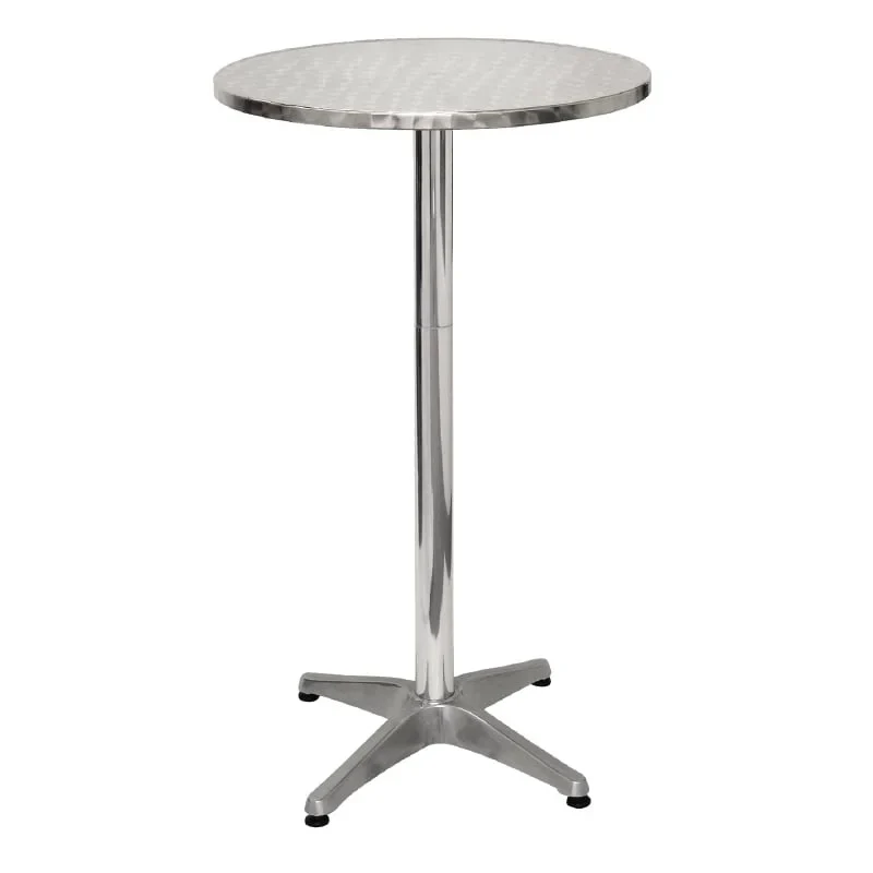 Bolero Stehtisch Ø600 mm Edelstahl