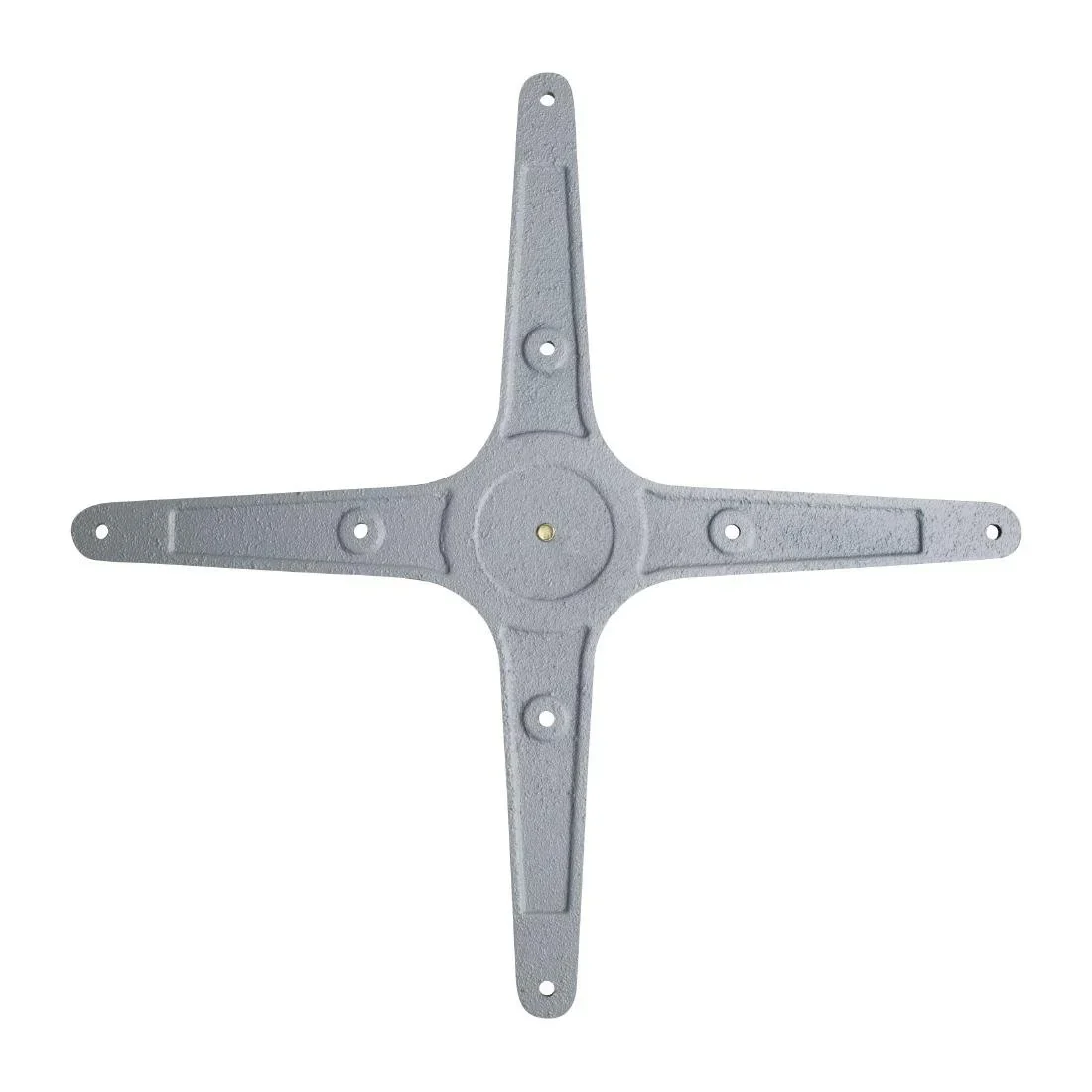 Bolero Tischgestell mit Fußkreuz aus Aluminium 680 mm - Image 3