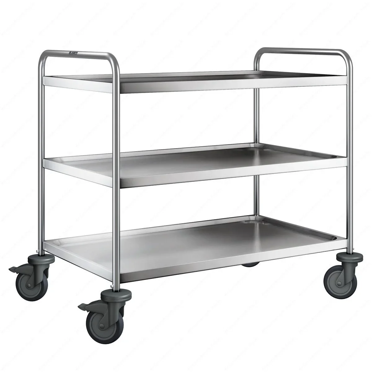 B.PRO Servierwagen SW 10 x 6-3 BASIC mit luftidentischen Rollen