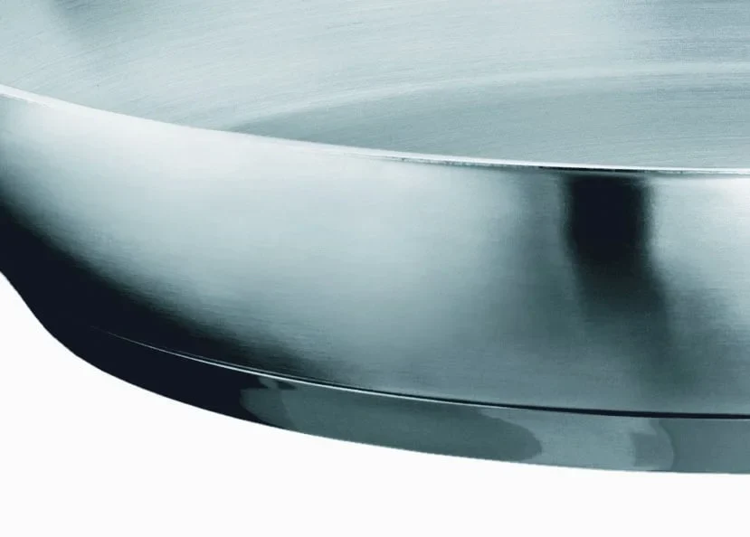 Bratpfanne Chef, Edelstahl, unbeschichtet, 28cm - Image 2
