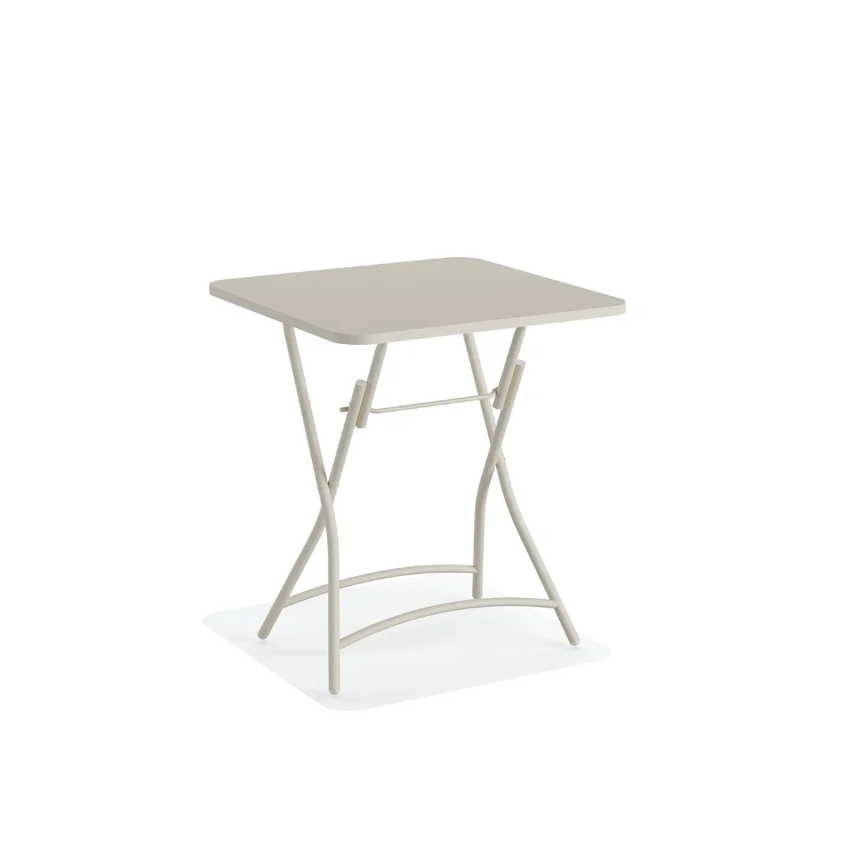 Feros Breeze Bistro Klapptisch Metall – Beige