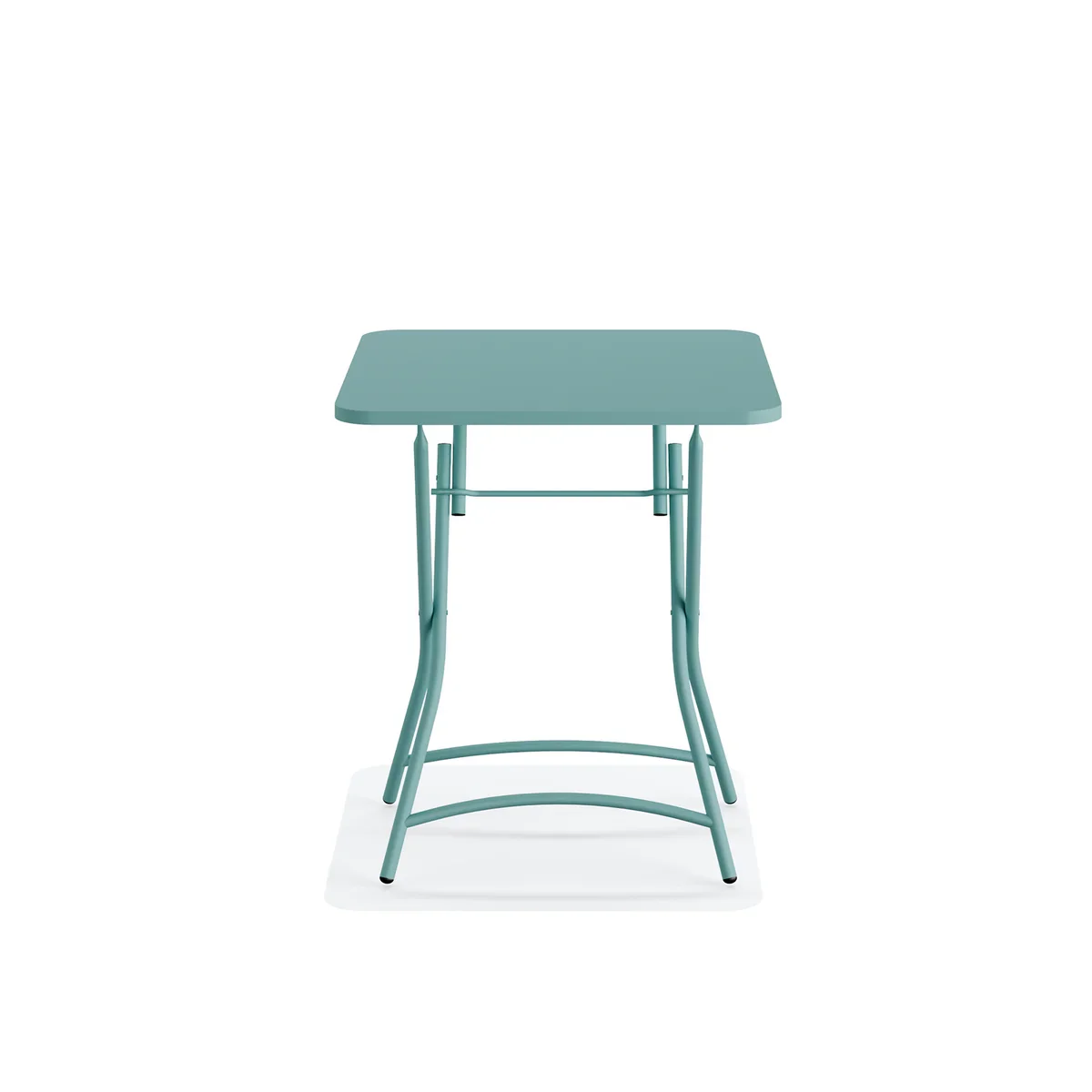 Feros Breeze Bistro Klapptisch Metall – Blau - Image 3