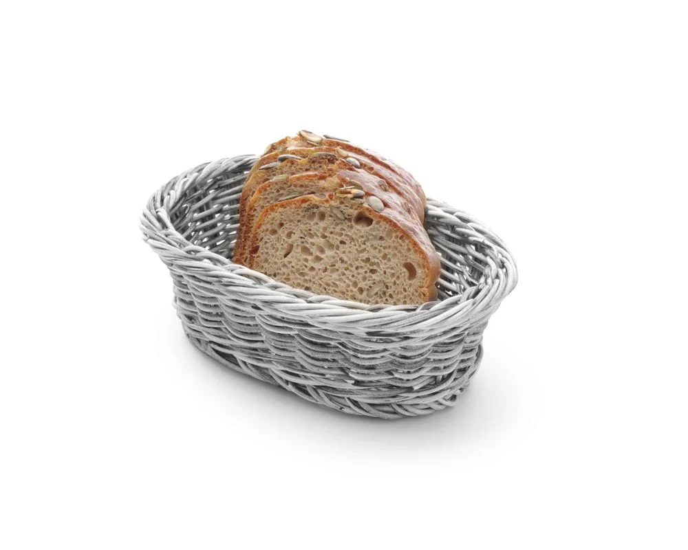 Brotkorb PP oval schwarz 250x190x65 mm - Image 3